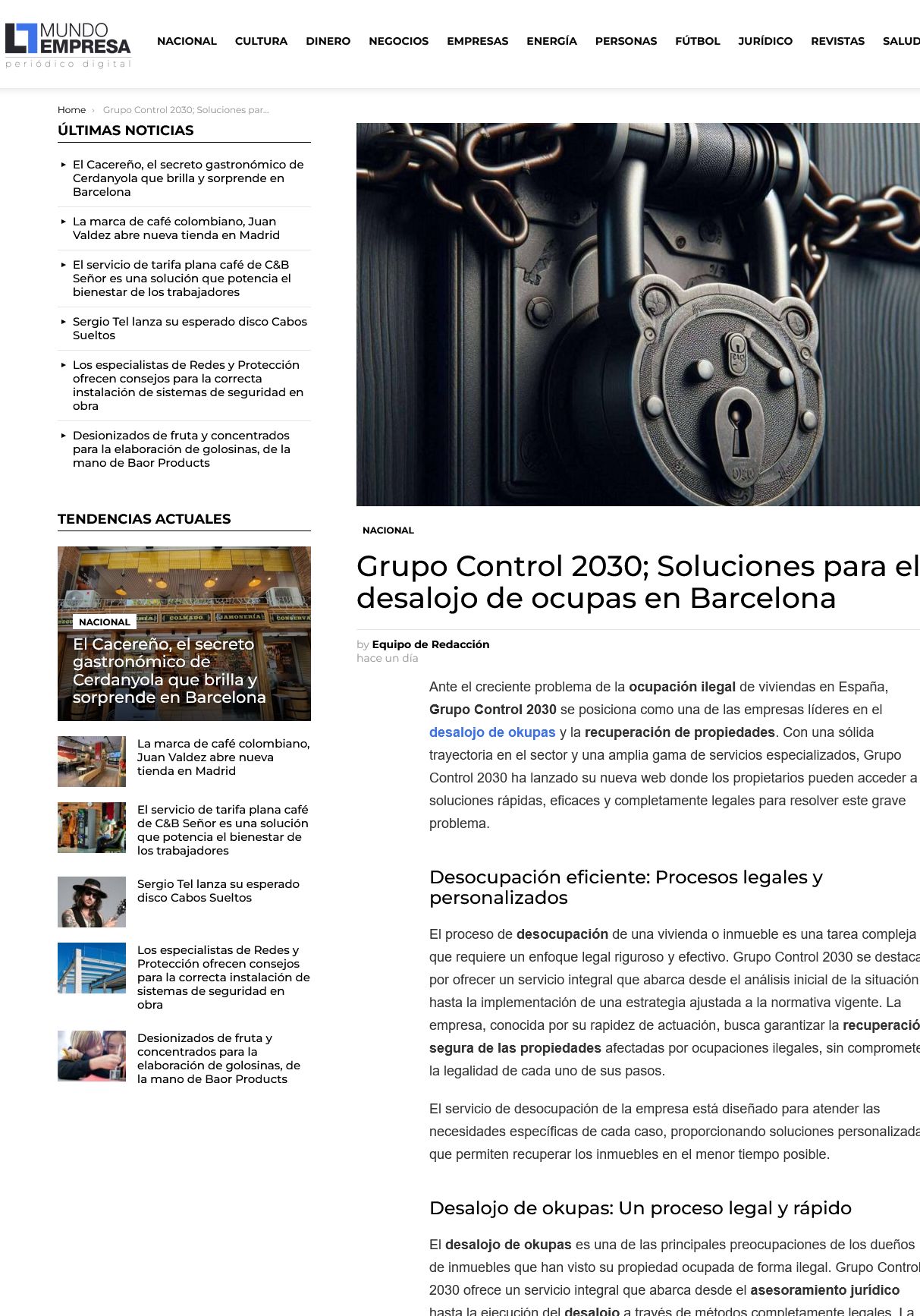 soluciones para el desalojo de ocupas en Barcelona